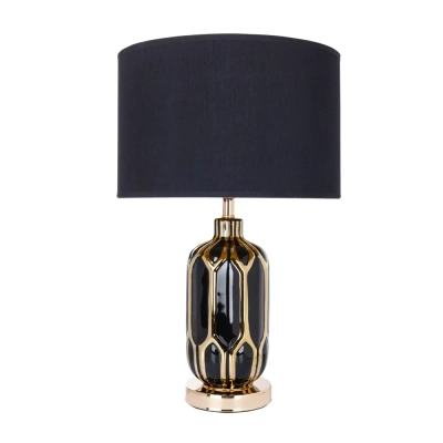Декоративная настольная лампа Arte Lamp REVATI A4016LT-1BK, 1хE27