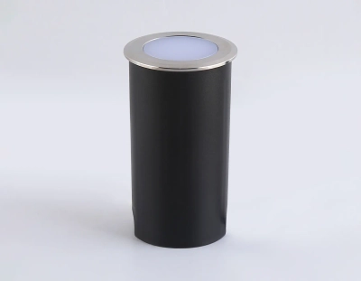 Светильник светодиодный уличный в грунт ST6513 BK черный IP67 LED 4200K 1W D48*82