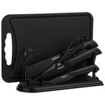 Набор кухонный COLTELLO NERO (7 предметов): 3 ножа, ножницы, овощечистка, разд. доска, подставка