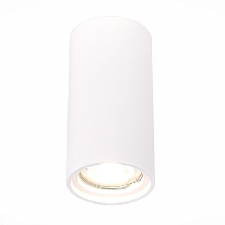 ST155.502.01 Светильник потолочный Белый GU10 1*50W IP20 D70xH140 180-240V Без ламп