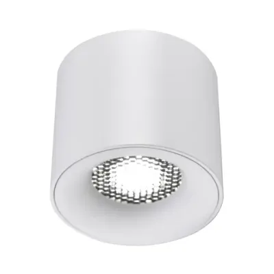 ST761.543.10 Светильник потолочный белый LED 1*10W 4000K 530Lm Ra 36° IP20 D80xH70 170-240VV