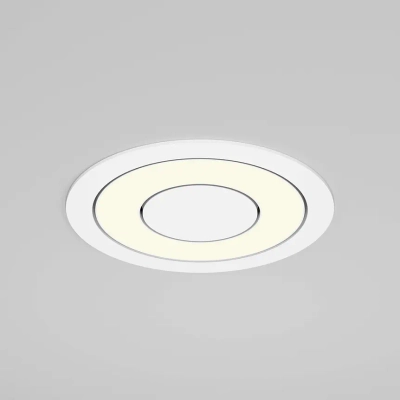 Встраиваемый светильник Вектор / Vector 12 Вт 3000 К 110°, DL102-12W3K-W. TM Maytoni