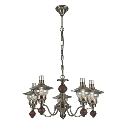 Подвесная люстра Arte Lamp TRATTORIA A5664LM-5AB, 5хE14