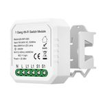 ST9000.500.01C WIFI реле 1 канал, 10A Белый - -*Max 2300W/250W - Ra  IP20 L46xW46xH18 100-240V