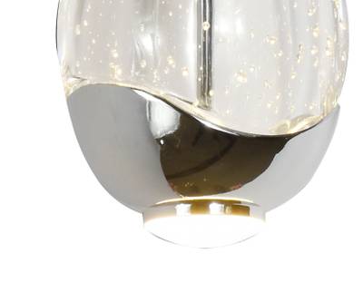 07866-1A,02 Подвес Берти хром d10 h190 Led 6w (4000K)