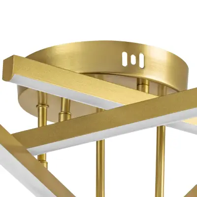 739033 Люстра PALLA 75W LED 2664LM ЗОЛОТО 3000-6000K Lightstar