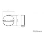 07512-1A,21 Подвес Нисса прозрачный d15 h150 E27 1*40W