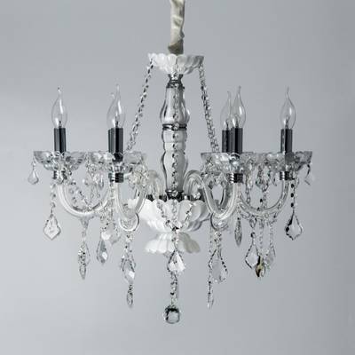 Citilux Финка CL353161 Люстра стеклянная подвесная Белая