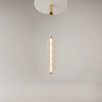 Подвесной светильник Золотая клетка / Golden Cage 3000К 17Вт, MOD216PL-L10G3K. TM Maytoni