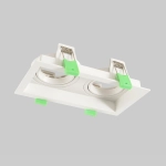 Светильник встроенный Crystal Lux CLT 068C2 WH 1400/287