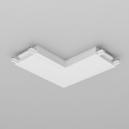 Конектор питания угловой Radity белый, TRA084CL-11W. TM Maytoni