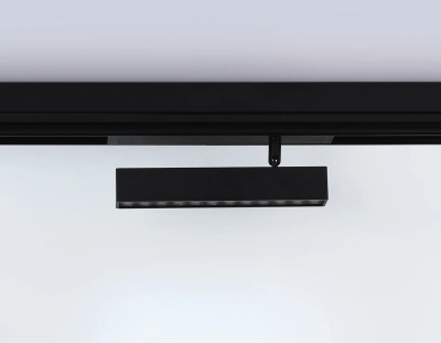Светильник светодиодный диммируемый для шинопровода Magnetic 220V GL1342 BK черный IP20 12W 3000K-6400K 24° 232*25*112 (Без ПДУ)