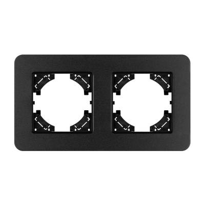 Рамка алюминиевая FRM-AKIRY-SFAL-2-BK (Arlight, -)