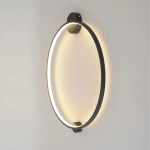 Бра Crystal Lux REAL AP26W LED BLACK 2791/426