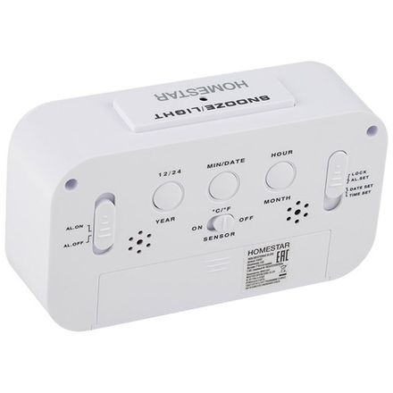 Часы электронные HOMESTAR HS-0110 белые