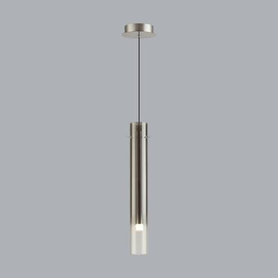 5061/5LA PENDANT ODL24 317 серебристый/дымчатый/металл/стекло Подвес LED 4W 3000K SHINY