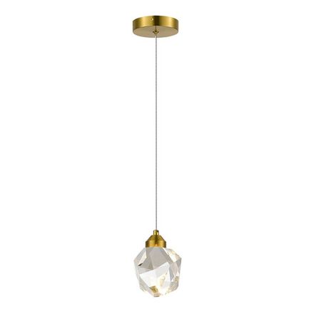 SL6114.203.01 Подвес ST-Luce Золотистый/Прозрачный LED 1*3W 3000K