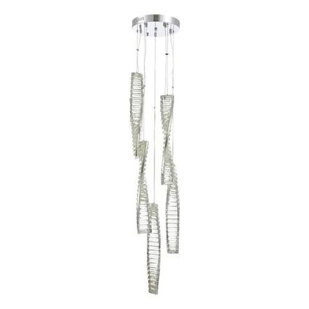 SL6205.103.05 Светильник подвесной ST-Luce Хром/Прозрачный LED 1*55W 3000K
