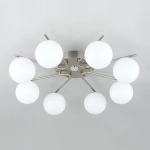 Citilux Адам Смарт CL228A181 RGB LED Умная люстра Матовый Хром