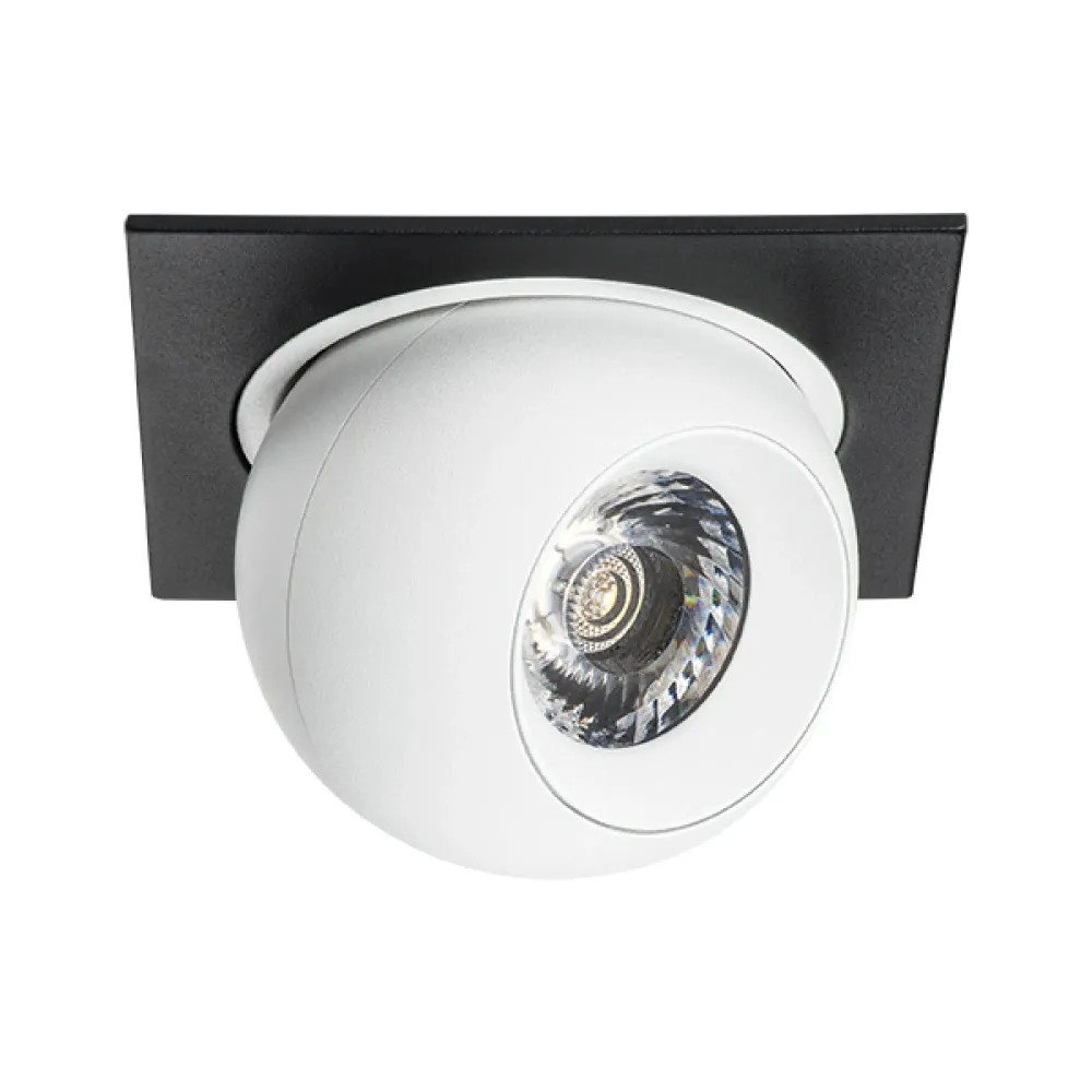 i51764 Светильник INTERO LED 9W 850LM 24G ЧЕРНЫЙ/БЕЛЫЙ 4000K (217517+217064)