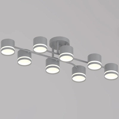 77730-0.3-08 GX53 GREY светильник потолочный Reluce, GX53х8