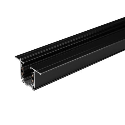 Трек встраиваемый LGD-4TR-TRACK-F-2000-BK-M (D) (Arlight, IP20 Металл, 3 года)