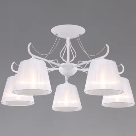 IL9482-5CSQ-25WT ELITE светильник потолочный ILLUMICO, E14х5