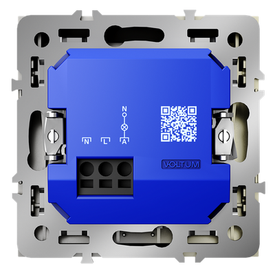 VLS010704 Выключатель встраиваемый VOLTUM S70 карточный 16А, (шелк). (ТМ Maytoni)