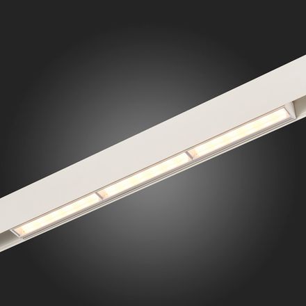 ST804.536.18 Магнитный трековый светильник Белый LED 1*18W 3000K 1 300Lm Ra&gt;90 120° IP20 L330xW22xH46 48VV