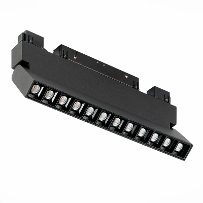 ST364.446.12 Магнитный трековый светильник Черный LED 1*12W 4000K 1 009Lm Ra>80 36° IP20 L219xW22xH108 48V