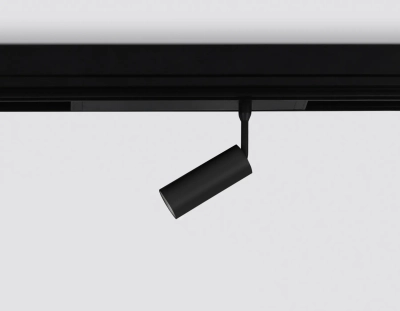 Светильник светодиодный трековый для шинопровода Magnetic 220V GL1610 BK черный IP20 7W 4200K 220V 36° D35*80 (Без ПДУ)