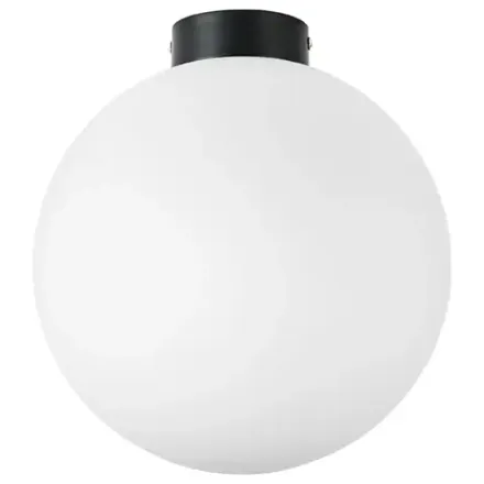 812037 Люстра GLOBO 1х40W E14 ЧЕРНЫЙ/БЕЛЫЙ