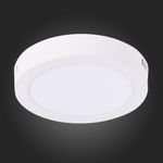 ST112.532.12 Светильник настенно-потолочный Белый LED 1*12W 3000K 715Lm Ra80 120° IP20 D160xH28 90-265V