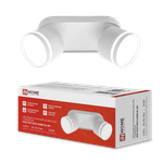 Светильник НПБ-СПОТ-Gх53 2хSBM-NL-WH 220х80х90мм потолочн. с подсветкой бел. IN HOME 4690612052267