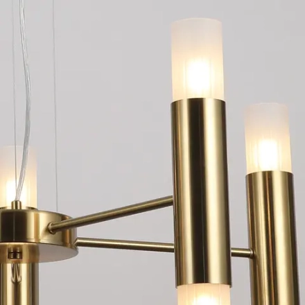 IL0314-10P-79 BRASS светильник потолочный ILLUMICO, E14х10