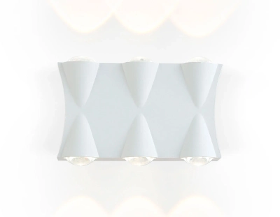 Светильник уличный светодиодный настенный ST4485/6 WH белый LED 4200K 6W IP54 140*80*45