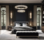 Люстра подвесная Elegance Gold FL1106-20P, LED