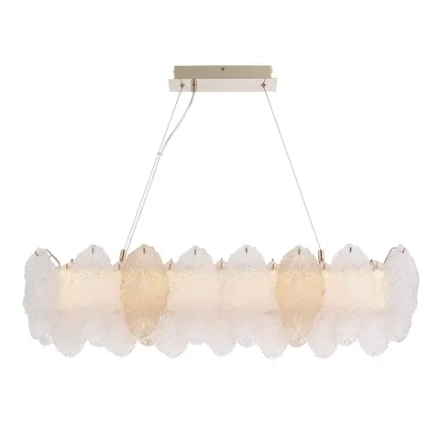 SL6135.233.01 Светильник подвесной ST-Luce золото/прозрачный, янтарный LED 1*24W 3000K