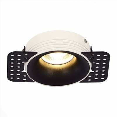 ST218.548.01 Св-к встр. Белый GU10 1*50W  IP20 D85xH30 165-265V Без ламп