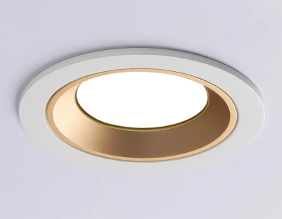 Встраиваемый точечный светильник MR16 A8922 WH/GD белый/золото MR16 GU5.3 D92*24