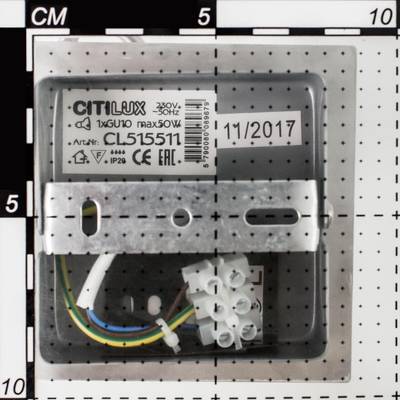 Citilux Терминатор CL515511 Спот поворотный Матовый Хром