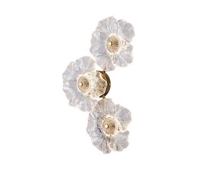 Бра Грея латунь w8*28 h45 Led 3*2W (3000K)