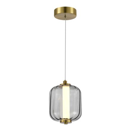 SL1193.313.01 Подвес ST-Luce Латунь/Дымчатый LED 1*11W 3000K