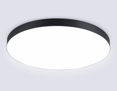 Светильник светодиодный потолочный FV5542 BK черный LED 130W 4200K D800*58 (Без ПДУ)
