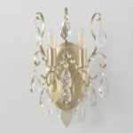 Бра Crystal Lux ESMIRALDA AP2 GOLD 0523/402