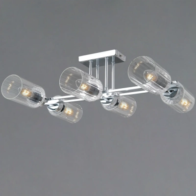 IL0780-6CSQ-25 CR NAPLES светильник потолочный ILLUMICO, E14х6