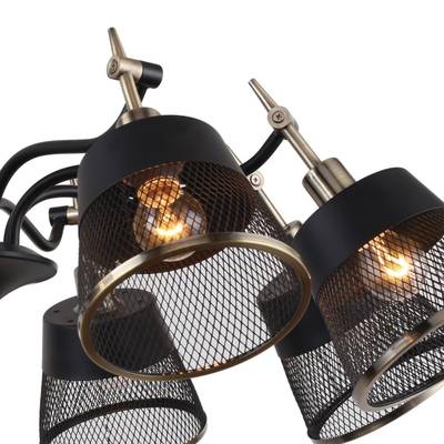 Потолочная люстра Eget 2197-8U, 8*E14*40W. ТМ F-Promo