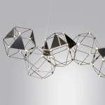 5087/32L L-VISION ODL25 293 черный хром/металл Люстра LED 32W 4000K 1900Лм TRELLIS