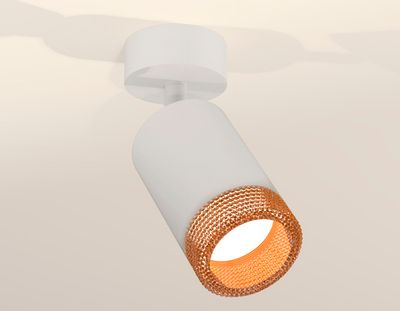 Комплект накладного поворотного светильника XM6312005 SWH/CF белый песок/кофе MR16 GU5.3 (A2202, C6312, N6154)