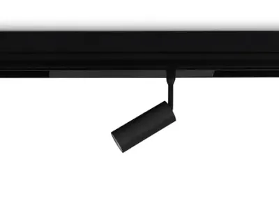 Светильник светодиодный трековый для шинопровода Magnetic 220V GL1610 BK черный IP20 7W 4200K 220V 36° D35*80 (Без ПДУ)